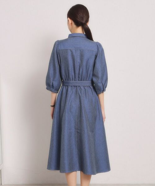 ITS'DEMO / イッツデモ ロング・マキシ丈ワンピース | デニム風ワンピース | 詳細11