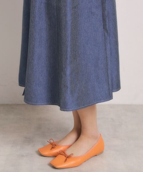 ITS'DEMO / イッツデモ ロング・マキシ丈ワンピース | デニム風ワンピース | 詳細17