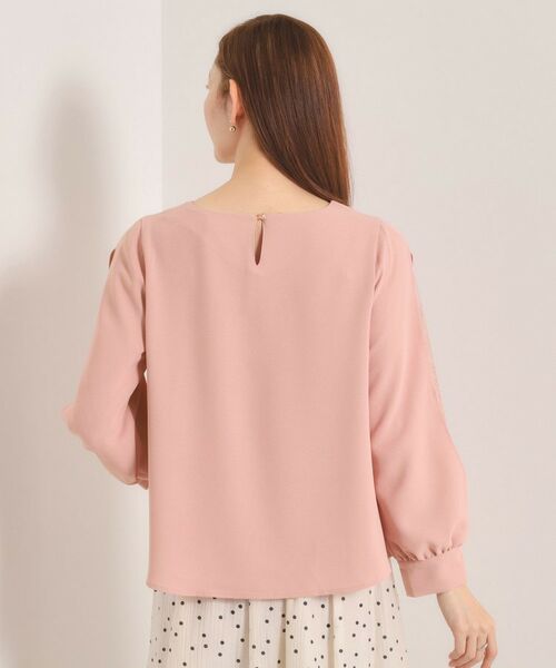 ITS'DEMO / イッツデモ シャツ・ブラウス | 【手洗い可】袖スリットレースブラウス | 詳細19