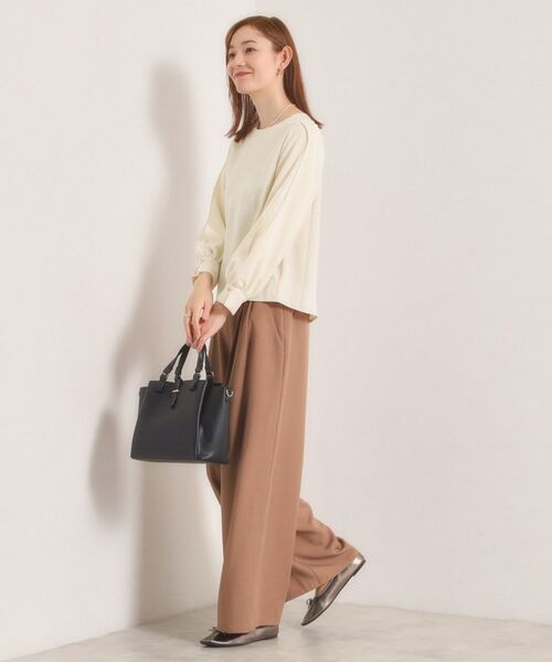 ITS'DEMO / イッツデモ シャツ・ブラウス | 【手洗い可】袖スリットレースブラウス | 詳細3