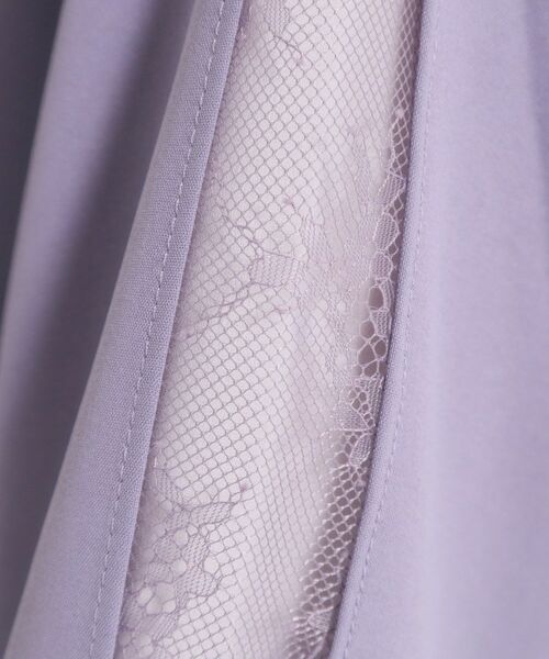ITS'DEMO / イッツデモ シャツ・ブラウス | 【手洗い可】袖スリットレースブラウス | 詳細8