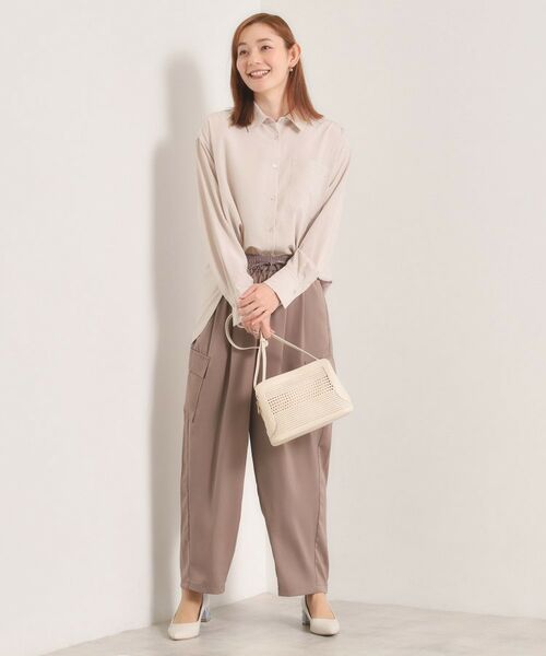 ITS'DEMO / イッツデモ シャツ・ブラウス | 【接触冷感／吸水速乾／UV／洗濯機OK】袖2wayブラウス | 詳細11