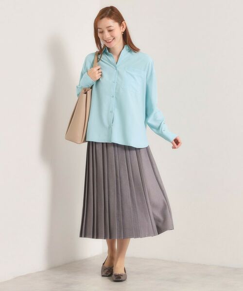 ITS'DEMO / イッツデモ シャツ・ブラウス | 【接触冷感／吸水速乾／UV／洗濯機OK】袖2wayブラウス | 詳細15