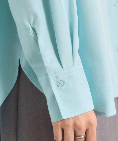 ITS'DEMO / イッツデモ シャツ・ブラウス | 【接触冷感／吸水速乾／UV／洗濯機OK】袖2wayブラウス | 詳細22