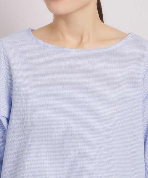 ITS'DEMO / イッツデモ シャツ・ブラウス | 【手洗い可／セットアップ可】サッカーブラウス | 詳細18