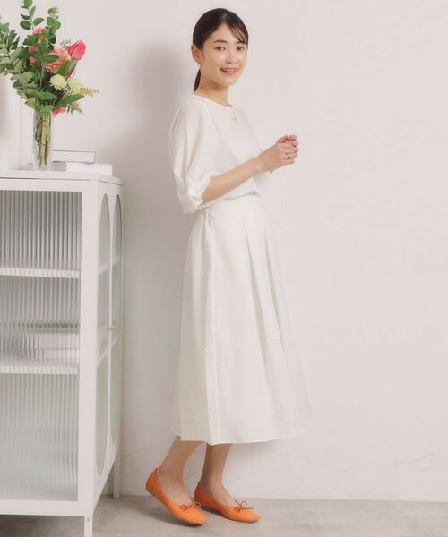 ITS'DEMO / イッツデモ シャツ・ブラウス | 【手洗い可／セットアップ可】サッカーブラウス | 詳細5