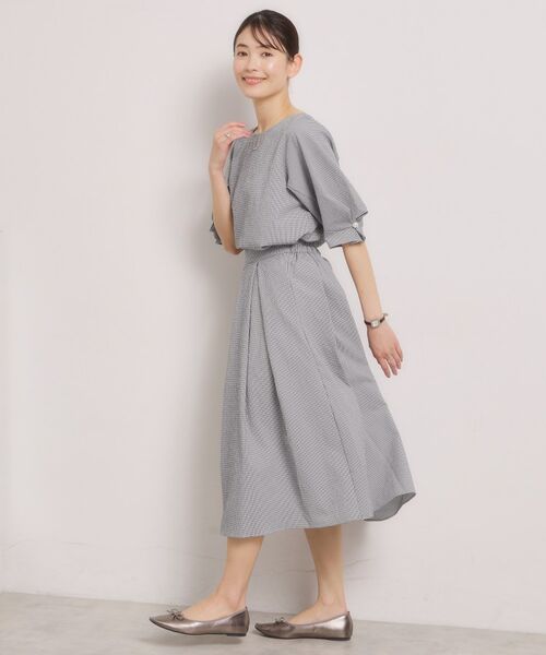 ITS'DEMO / イッツデモ シャツ・ブラウス | 【手洗い可／セットアップ可】サッカーブラウス | 詳細8