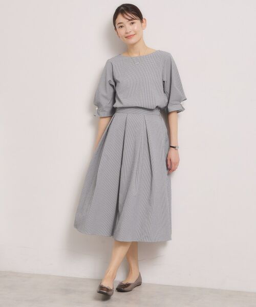 ITS'DEMO / イッツデモ シャツ・ブラウス | 【手洗い可／セットアップ可】サッカーブラウス | 詳細9