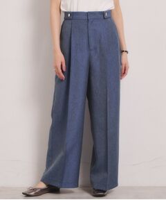 ITS'DEMO / イッツデモ パンツ | デニム風ワイドパンツ