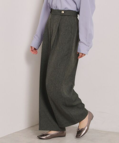 ITS'DEMO / イッツデモ パンツ | デニム風ワイドパンツ | 詳細1