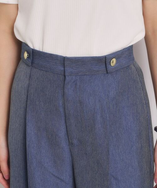 ITS'DEMO / イッツデモ パンツ | デニム風ワイドパンツ | 詳細12