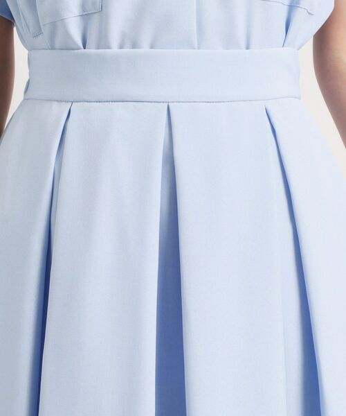 ITS'DEMO / イッツデモ スカート | 【UVケア／洗濯機OK／イージーケア】麻調合繊タックスカート | 詳細22