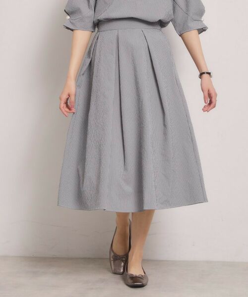 ITS'DEMO / イッツデモ スカート | サッカースカート（ブラック(019)）