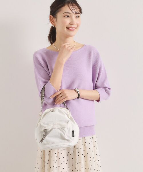 ITS'DEMO / イッツデモ ショルダーバッグ | コード編みミニショルダー | 詳細1