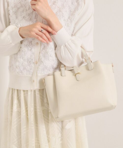 ITS'DEMO / イッツデモ トートバッグ | ＜かるバッグ＞2WAYトート（アイボリー(004)）