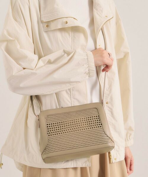 ITS'DEMO / イッツデモ ショルダーバッグ | パンチングミニショルダー（ベージュ(052)）