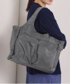 ITS'DEMO / イッツデモ トートバッグ | 【11ポケット】裏地ストライプトート