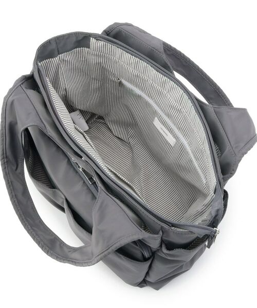 ITS'DEMO / イッツデモ トートバッグ | 【11ポケット】裏地ストライプトート | 詳細17