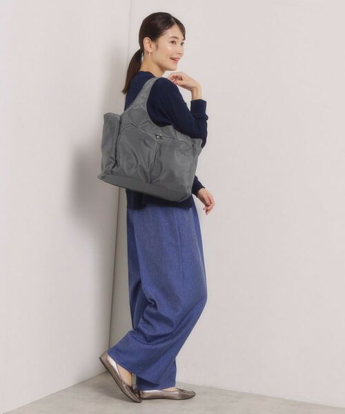 ITS'DEMO / イッツデモ トートバッグ | 【11ポケット】裏地ストライプトート | 詳細2