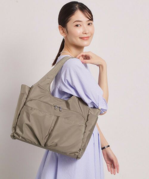 ITS'DEMO / イッツデモ トートバッグ | 【11ポケット】裏地ストライプトート | 詳細5