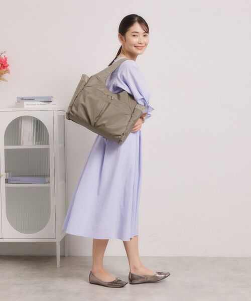 ITS'DEMO / イッツデモ トートバッグ | 【11ポケット】裏地ストライプトート | 詳細6