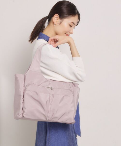 ITS'DEMO / イッツデモ トートバッグ | 【11ポケット】裏地ストライプトート | 詳細7