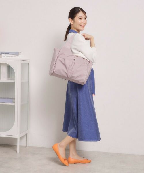 ITS'DEMO / イッツデモ トートバッグ | 【11ポケット】裏地ストライプトート | 詳細8