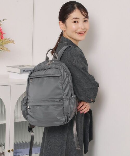 ITS'DEMO / イッツデモ リュック・バックパック | 【6ポケット】裏地ストライプリュック | 詳細1