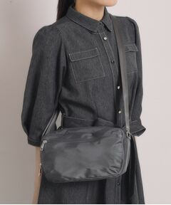 ITS'DEMO / イッツデモ ショルダーバッグ | 【8ポケット】裏地ストライプショルダー