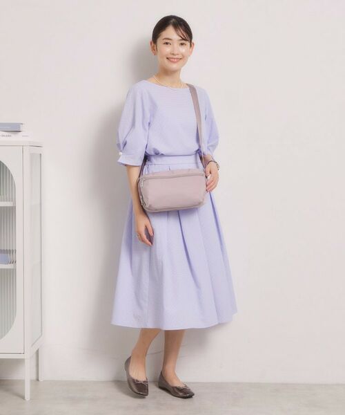 ITS'DEMO / イッツデモ ショルダーバッグ | 【8ポケット】裏地ストライプショルダー | 詳細6