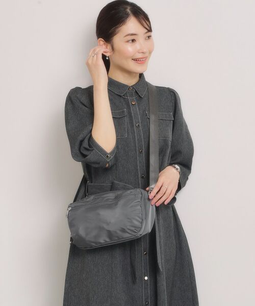 ITS'DEMO / イッツデモ ショルダーバッグ | 【8ポケット】裏地ストライプショルダー | 詳細7