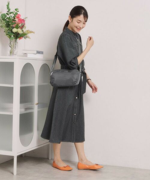 ITS'DEMO / イッツデモ ショルダーバッグ | 【8ポケット】裏地ストライプショルダー | 詳細8