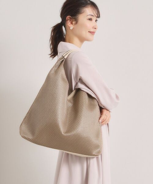 ITS'DEMO / イッツデモ トートバッグ | コード編みトート | 詳細3