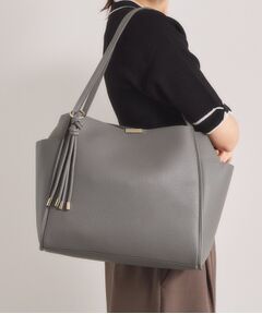 ITS'DEMO / イッツデモ トートバッグ | タッセル付変形A4トート