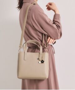 ITS'DEMO / イッツデモ トートバッグ | フラワーチャーム付2WAYトート