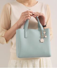 ITS'DEMO / イッツデモ トートバッグ | フラワーチャーム付2WAYトート