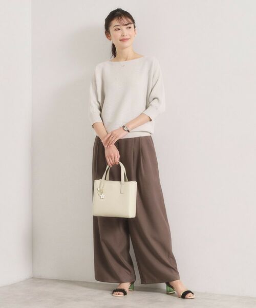 ITS'DEMO / イッツデモ トートバッグ | フラワーチャーム付2WAYトート | 詳細2