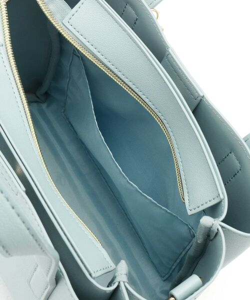 ITS'DEMO / イッツデモ ハンドバッグ | フラワーチャーム付2WAYトート | 詳細22