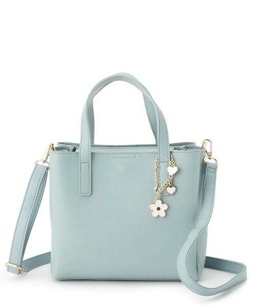 ITS'DEMO / イッツデモ トートバッグ | フラワーチャーム付2WAYトート | 詳細9