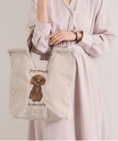 ITS'DEMO / イッツデモ トートバッグ | アニマル刺繍トート