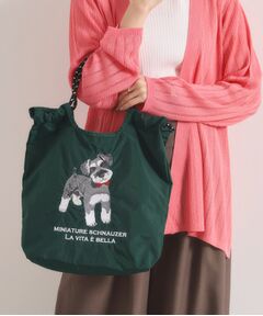 ITS'DEMO / イッツデモ トートバッグ | アニマル刺繍トート