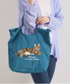 ITS'DEMO / イッツデモ トートバッグ | アニマル刺繍トート