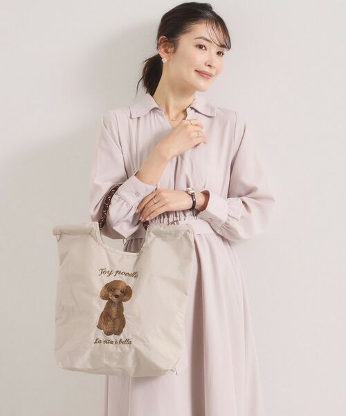 ITS'DEMO / イッツデモ トートバッグ | アニマル刺繍トート | 詳細1