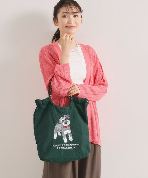 ITS'DEMO / イッツデモ トートバッグ | アニマル刺繍トート | 詳細3