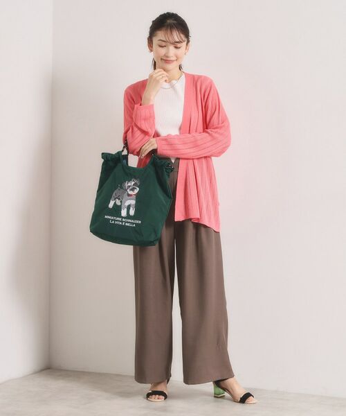 ITS'DEMO / イッツデモ トートバッグ | アニマル刺繍トート | 詳細4