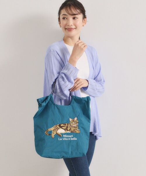 ITS'DEMO / イッツデモ トートバッグ | アニマル刺繍トート | 詳細7