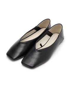 ITS'DEMO / イッツデモ パンプス | 【3E幅】スクエアフラットパンプス