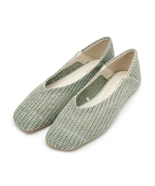 ITS'DEMO / イッツデモ パンプス | 【3E幅】スクエアフラットパンプス | 詳細1