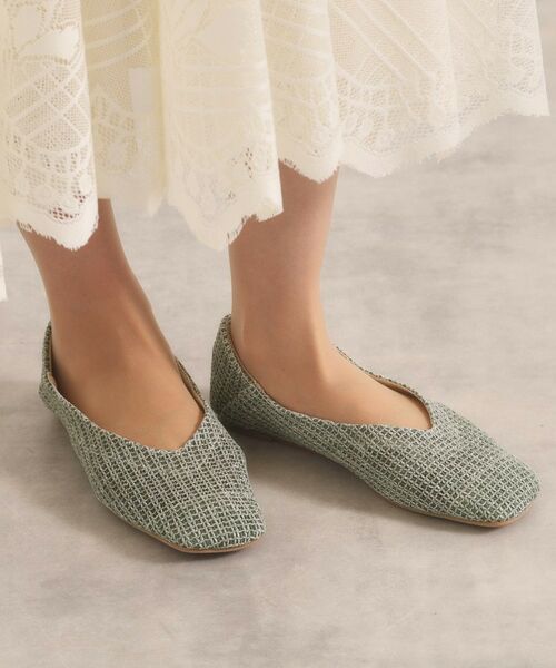 ITS'DEMO / イッツデモ パンプス | 【3E幅】スクエアフラットパンプス | 詳細6