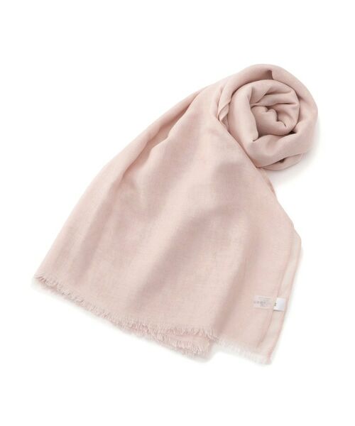 ITS'DEMO / イッツデモ マフラー・ショール・スヌード・ストール | カラーラージストール（ピンク(071)）